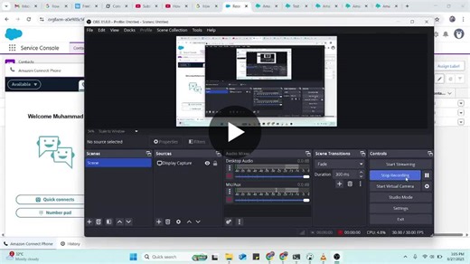Amazon Connect CTI Adapter Integration with Salesforce | Abdul Subhan posted on the topic | LinkedIn