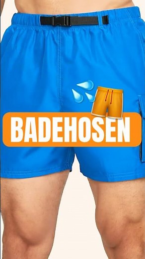 TOP Badehosen für Männer! 🩳🌴 #shorts