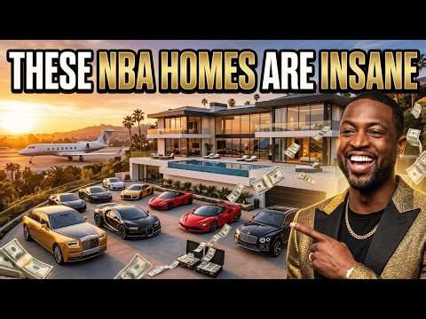 LeBron, Kobe, Shaq & Jordan’s Luxury Mansions..
