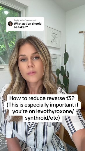 10K views · 86 reactions | How you can reduce reverse T3: this includes both naturally and by influencing your medication. Let me know if you have any questions about thyroid, hormones, labs, and medications in the comments! #hashimotos #thyroid #thyroidproblems #hypothyroidisim | Thyroid Nation | Facebook