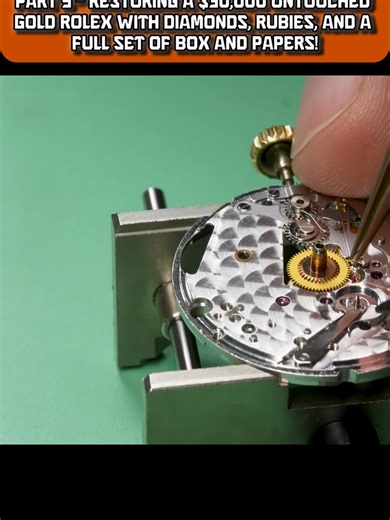 #watches #vintage #restoration #rolex #watchmaking
