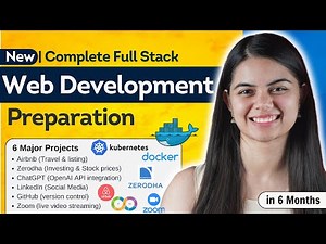 Complete Full Stack Web Development Preparation : MERN Stack + 6 Major Projects | New Delta 8.0 🚀
