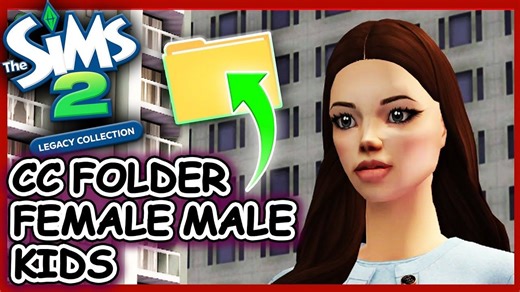 《模拟人生2》角色CAS自定义内容（CC）文件夹下载！内含超过2500件物品，而且大小仅500多兆字节😇@Sims Sindy