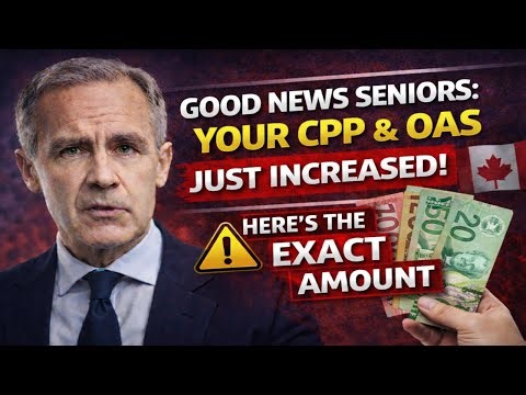 Good News Seniors Your CPP & OAS Just Increased – Here's the Exact Amount