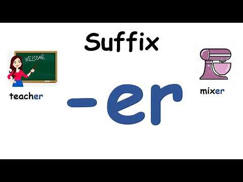 1st Grade, Phonics, Week 7 Day 1: Lesson Suffix -er