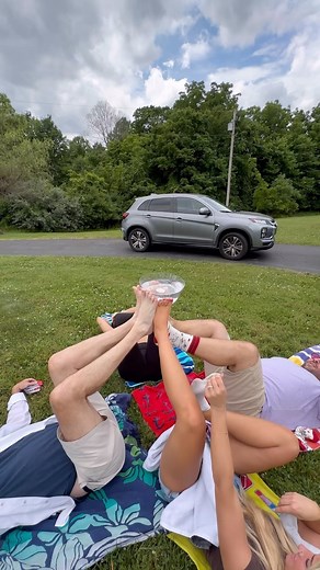 Evan Era on Instagram: "The Water Bucket Challenge… take your socks off one at a time! #summer #challenge"