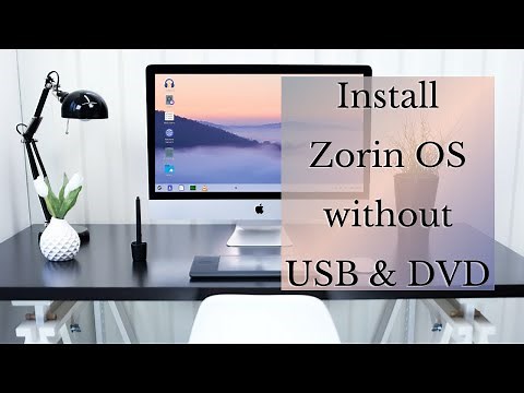 Install Zorin OS without USB & DVD