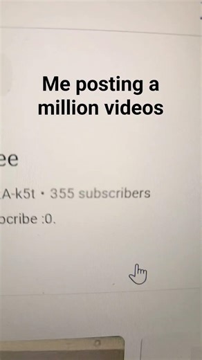 me posting vidwos😭