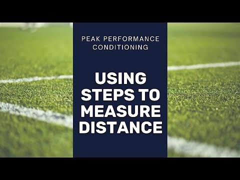 Using Steps To Measure Distance