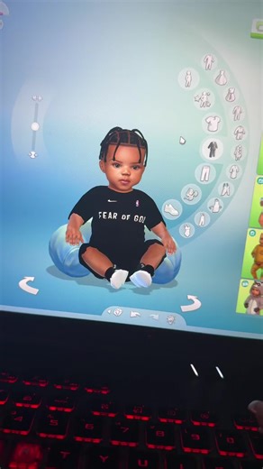 Kareem Amir West 💙 - - - - #sims4 #sims4tok #blacksimmer #urbansims | sims 4