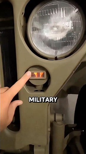 Why WWII Military Vehicles Had Tiny Headlights