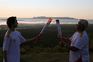 Torch relay for 2015 Pan Am Games visits Thunder Bay