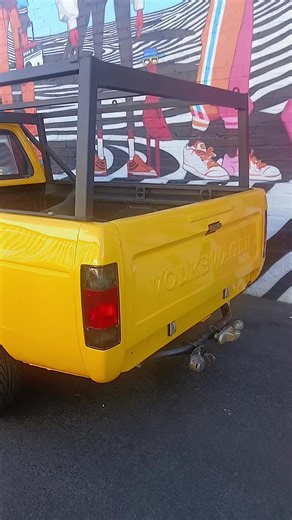 Revamped Yellow VW Caddy: A Spicy Facelift