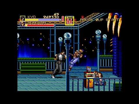 Streets of Rage 2 - Kyo Kusanagi playthrough (2025)
