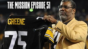 🚨New Podcast 🚨 Hall of Famer & 4th overall pick in the 1969 NFL Draft, "Mean" Joe Greene dialed into The Mission Podcast to discuss the Pittsburgh Steelers and teammate Donnie Shell being inducted to the Hall of Fame in August. Full Episode --> http://apple.co/MissionEp47 | Pro Football Hall of Fame