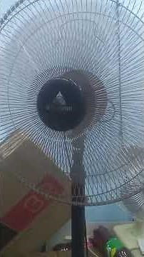 done cleaning and restore 18" hanabishi industrial stand fan update