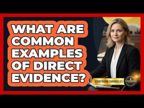 What Are Common Examples Of Direct Evidence?