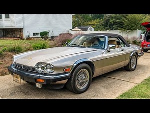 1991 Jaguar XJS Convertible Walk-around Video