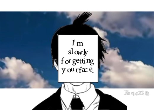 “Aki hayakawa, your gonna go out the worst possible way.” Quick explanation on each image! The gun devil bullet represents akis urge to find the gun devil by tracking him down and killing it but later becoming the gun devil fiend, the snowball represents the illusions aki sees in his fight with Denji thinking it’s just a snowball fight. The first eye is makimas eye representing how makima controls how aki felt for her and how aki gets used by makima to summon the gun devil. The scribbles just sh