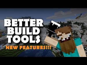 Better Build Tools Update - The Best Bedrock / Pocket Edition Build Addon Gets New Features