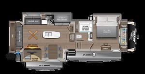 2023 Eagle Fifth Wheel - 317RLOK | Jayco, Inc