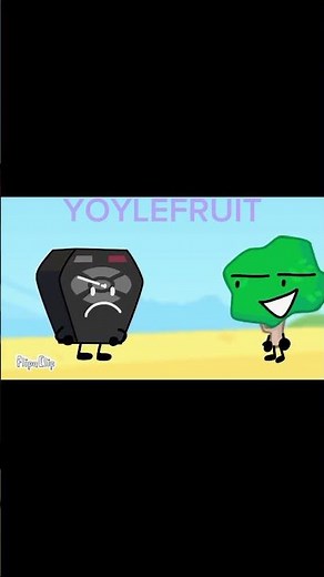 Remote has a big forehead! | TPOT/BFB| TREE AND REMOTE #bfb #objectshows #bfdi #shorts #trending