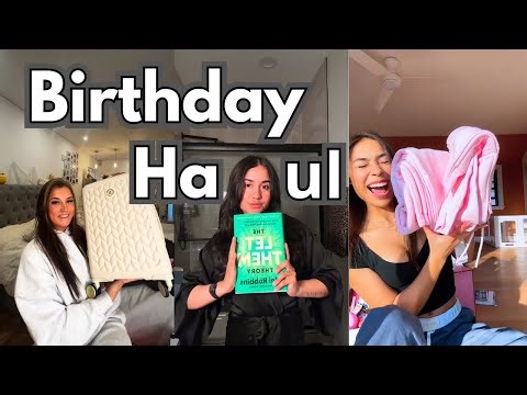 Birthday Haul 2026 TikTok Compilation 🎀 Pinterest Aesthetic Unboxing