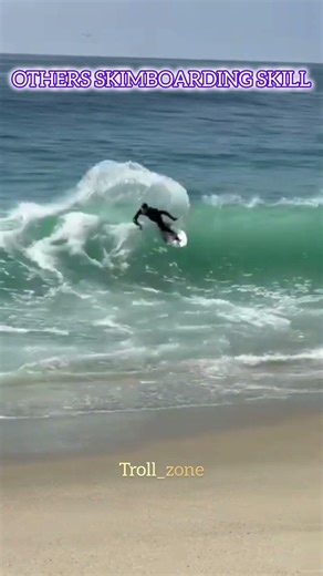 Normal Skill vs Master of Skimboarding #edit #trollface #trollface #skulledit #trending #usa