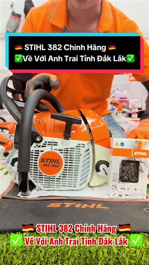 STIHL 382 Chính Hãng – Đưa Về Tỉnh Đắk Lắk