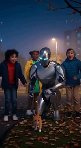 Robo Saves the Lost Cat | Cute Kids Story