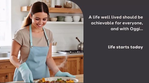 Oggi Silicone Oven Mitt - Heat Resistant Gloves for Cooking, Kitchen Mitts for Oven, Non-Slip Heat Resistant Oven Mitts Silicone, Easy-to-Clean Oven Glove with Textured Grip, 12"x6", Turquoise