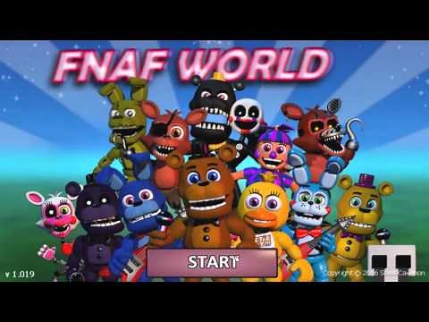 FNAF WORLD CHEATS CODES !!!!!!!!