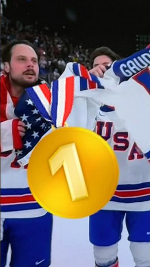 United States Men's Hockey Team Wins Gold Medal for first time in 26 years!! Beats Canada 2-1