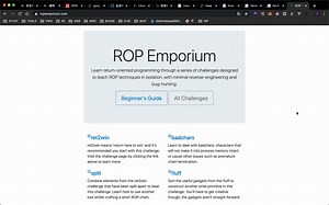 【CTF】ROP Emporium Writeup