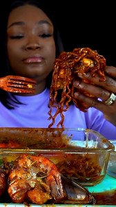 Seafood Boil with king Crab Lobster shrimp and Samyang noodles . Full video on YouTube search for Eatcookandliveitup Smile #eatcookandliveitup #fyp #seafoodboil #seafoodlover #hungry #seafood #foodnetwork | Eatcookliveitup Smile