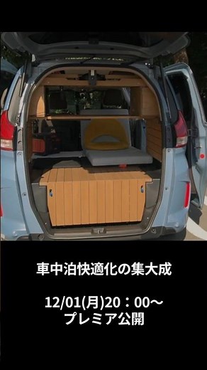 1年使った収納＆ラゲッジをレビュー×車中泊コタツに大改造 #shorts #フリードプラス #コタツ