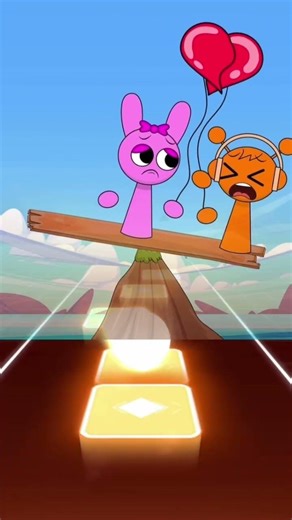 How Did Oren and Pinki Finally Come Together? ❤️🔥 | Sprunki Love Story