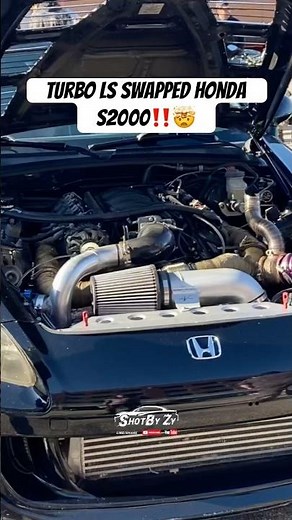 Turbocharged LS Swapped Honda S2000!