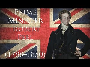 Prime Minister Sir Robert Peel of the United Kingdom