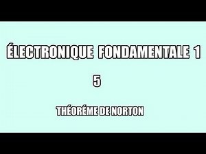 Électronique Fondamentale 1 Cours 5