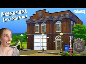 THE OLD FIRE STATION | The Sims 4 Speed Build | & A Brief History of Firefighting