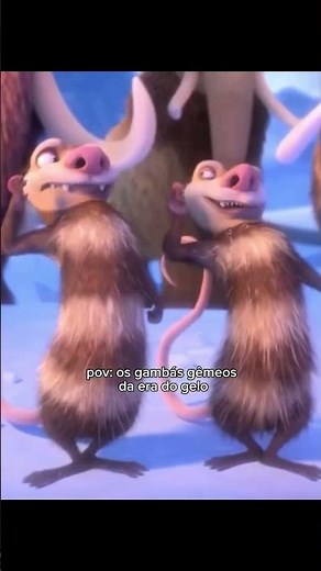 os gambas da era do gelo