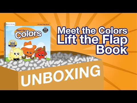 Meet the Colors Lift the Flap Book | UNBOXING | Preschool Prep Company