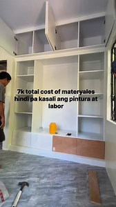 990K views · 5K reactions | Built in cabinet ganda #pukoslang #tips #ideas #construction #working #fbreelsvedio #fbviral | Delmar Alberto Ervite | Facebook