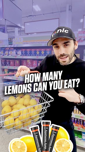 Eating A Basket Full Of Lemons Or Taking One Effervescent Tablet A Day? 🍋 I know what I would choose…Available now in Sainsburys #vitamins #health #lemons #vitaminc | Tonic Health
