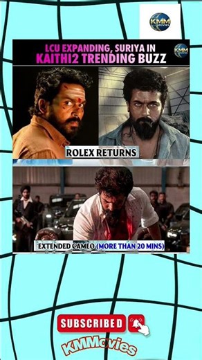 👉 🔥 Kaithi 2 BIG Update! Rolex Returns With 20+ Min Screen Time 😱#Kaithi2 #Rolex #Suriya #LCU#yt