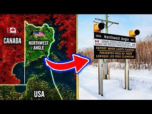 Why This American Town Is Stuck In Canada...