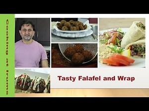 Tasty Falafel Wrap (crispy crunchy Falafel)