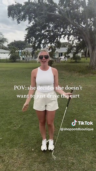 Golf Cart Fun with Girls at Volkswagen Maas