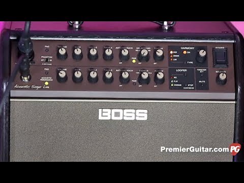 Review Demo - Boss Acoustic Singer Live